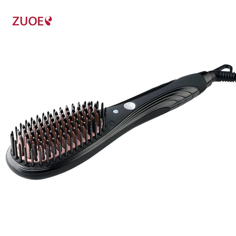 China Suppliers New Hair Machine Massage Heated Hair Brush Hair Straightener Comb