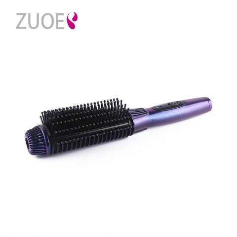 2018 Newest Design LED Hair Straightening Brush As Seen On TV Hot Tools Electric Hair Brush Straightener